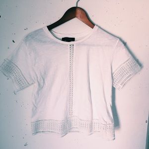 white primark crop-top